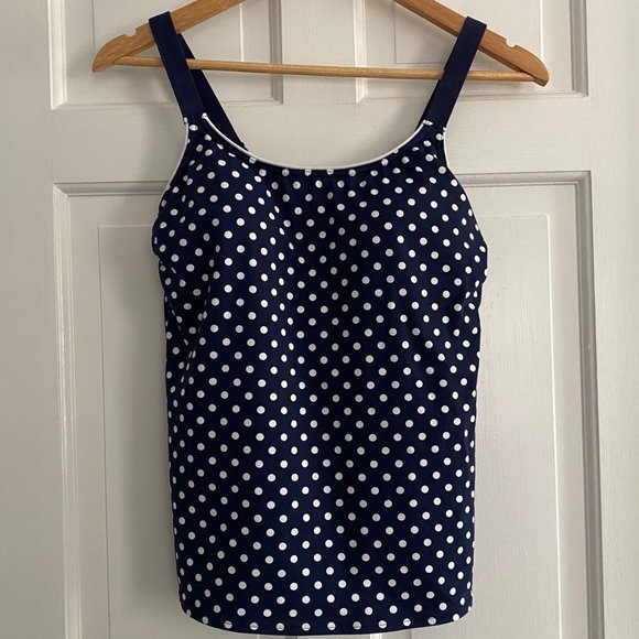 Lands End Tankini Top sz 6 - Picture 2 of 6